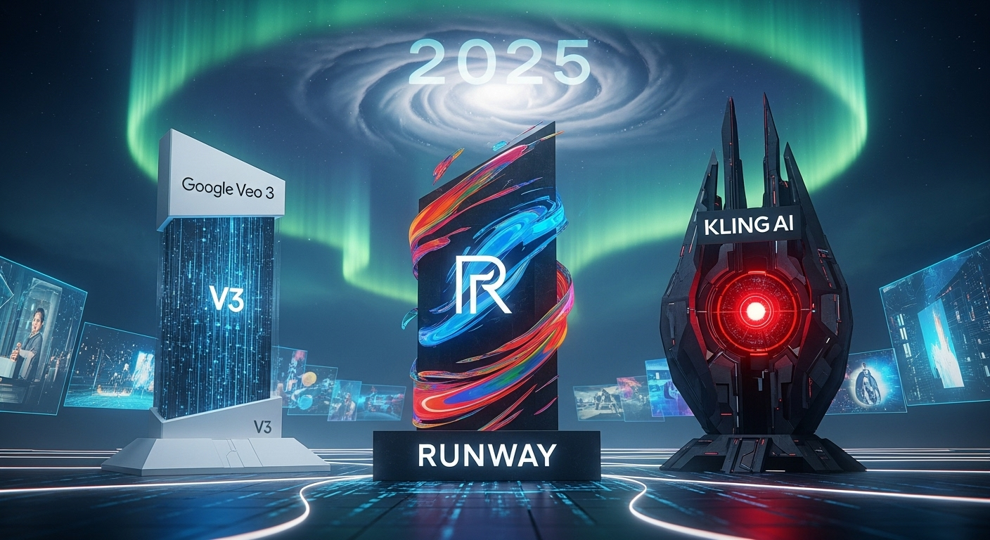 🎬 Google Veo 3 vs Runway vs Kling AI: The Battle of 2025 Video Generators